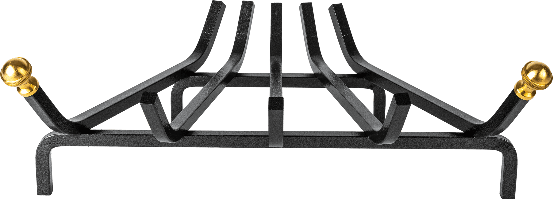 Braciere angolare pomolo ottone quadro 14